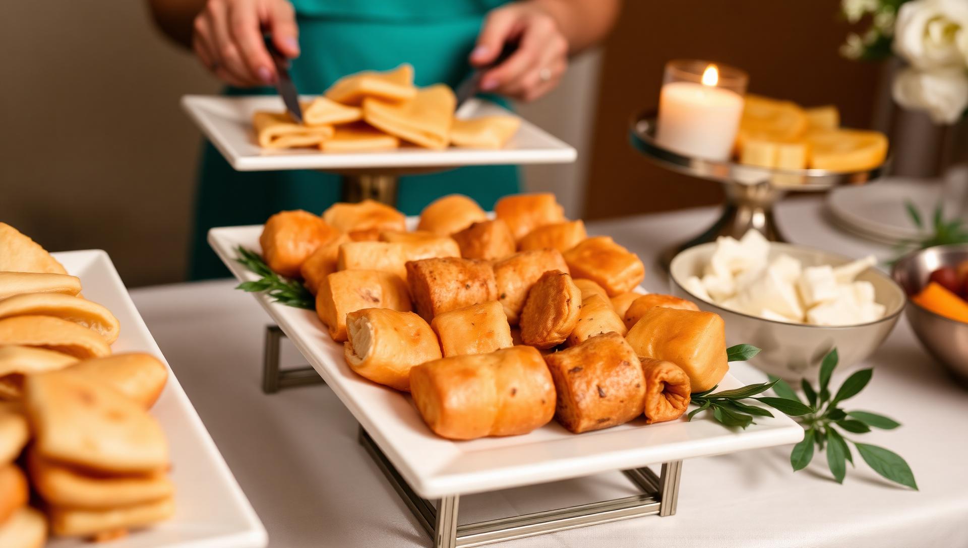 Elegant gluten-free baby naming ceremony catering for bris, christening, and naming celebrations in NYC